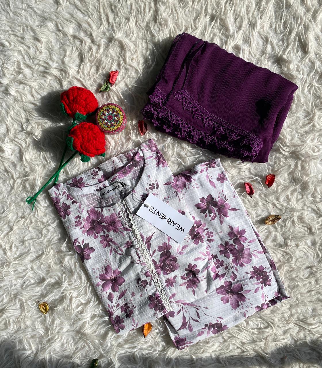 Plum Garden 3PCS SET