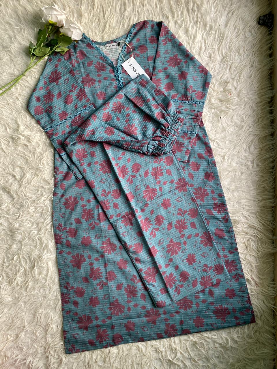 Azure Bloom 3PCS SET