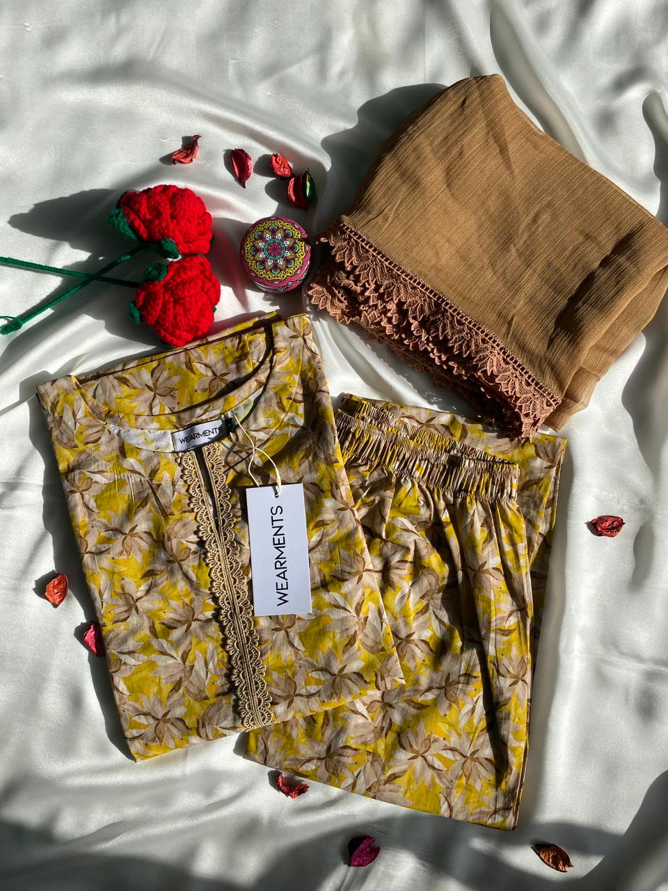Golden Bloom  3PCS SET