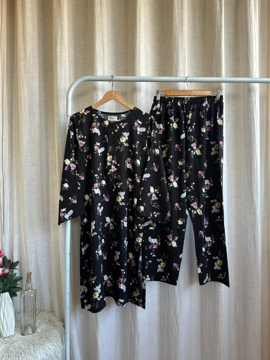 🖤 Midnight Pastel Garden