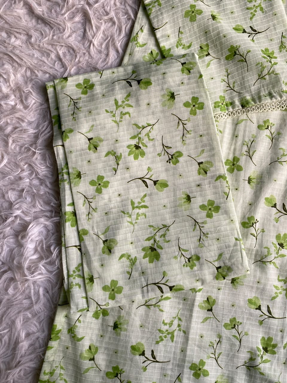 Mint Meadow – Premium Summer Lawn 3PC Suit