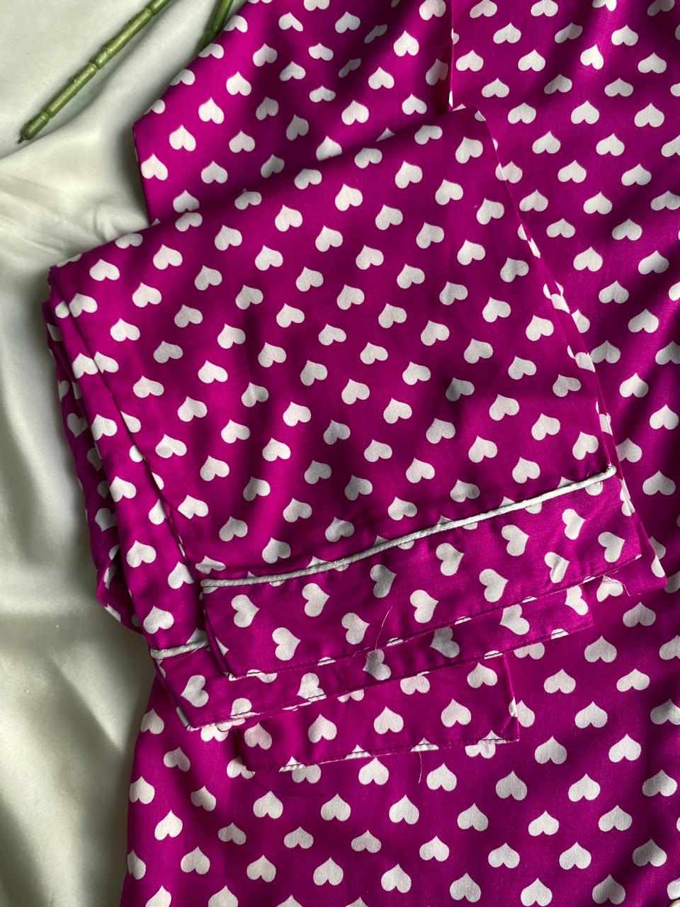 Berry Hearts Pjs Set
